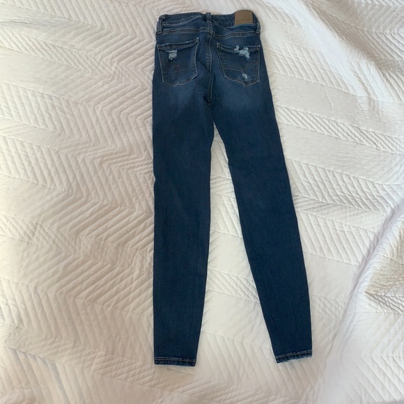 Triple 0 American Eagle  dark wash jeans - Picture 2 of 4